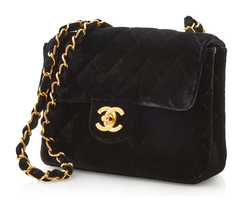 chanel velvet bags